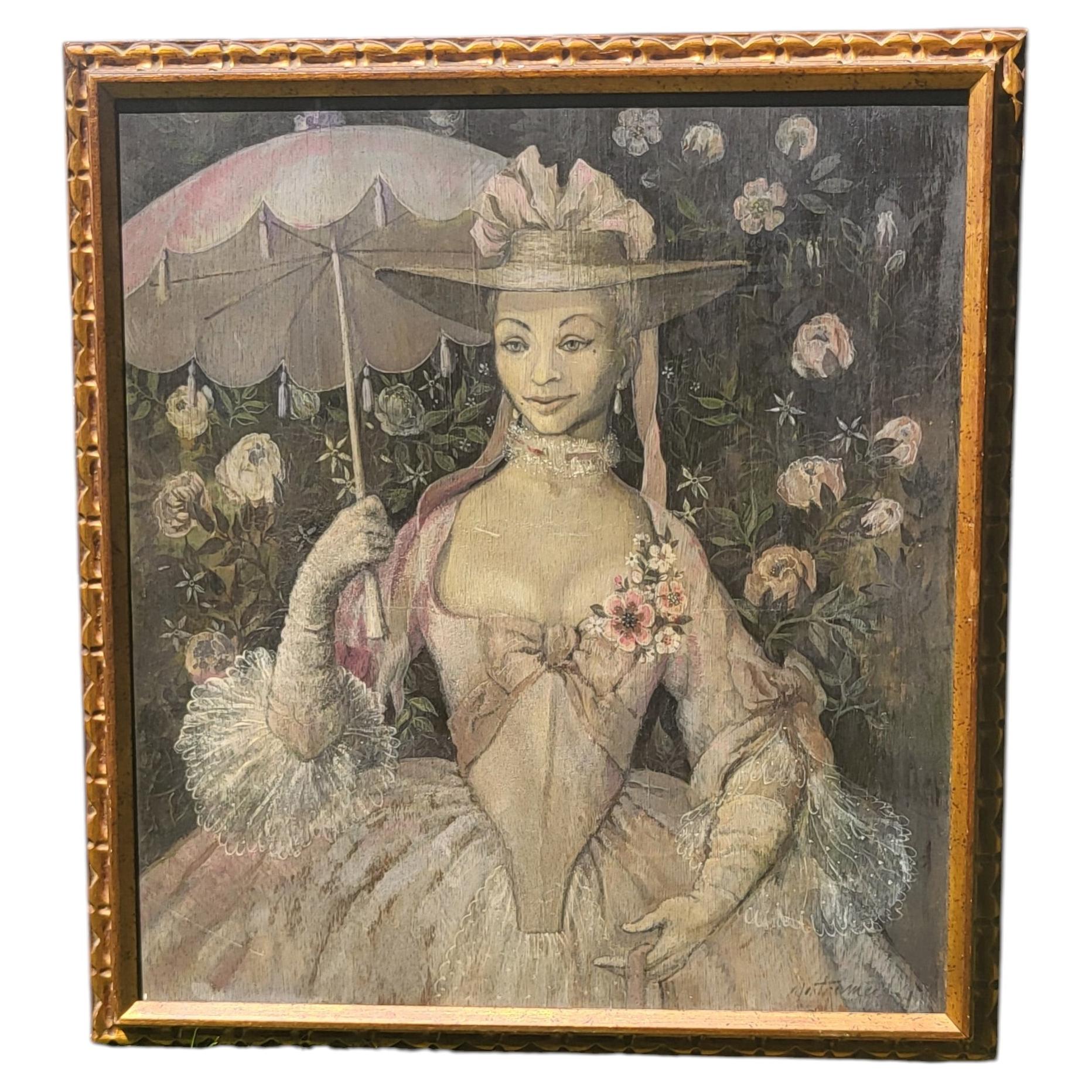 Elizabeth "Motley" Montgomery Theatrical Portrait of Ulla Sallert