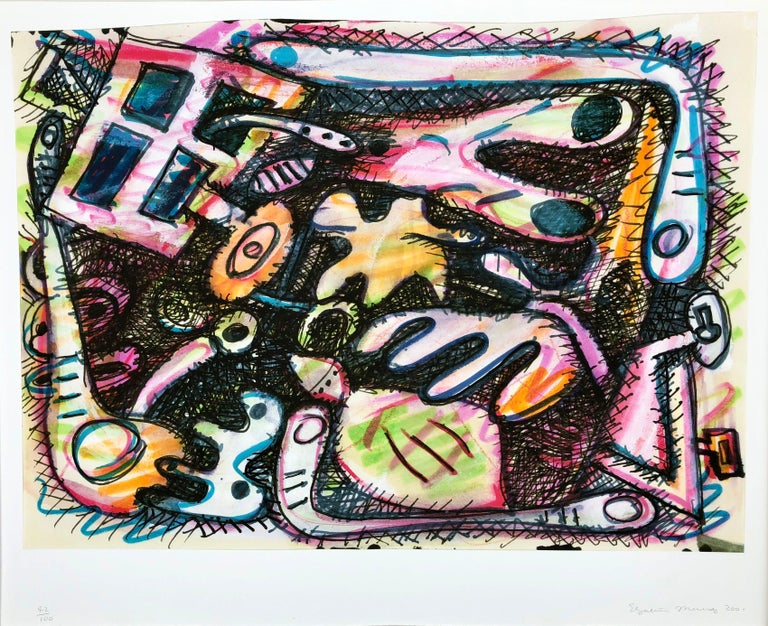 <i>Untitled (from the Doctor's of the world portfolio)</i>, 2001, by Elizabeth Murray, offered by Austin Galleries