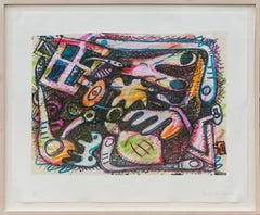 Untitled, Signed PIgmented Digital Print by Elizabeth Murray