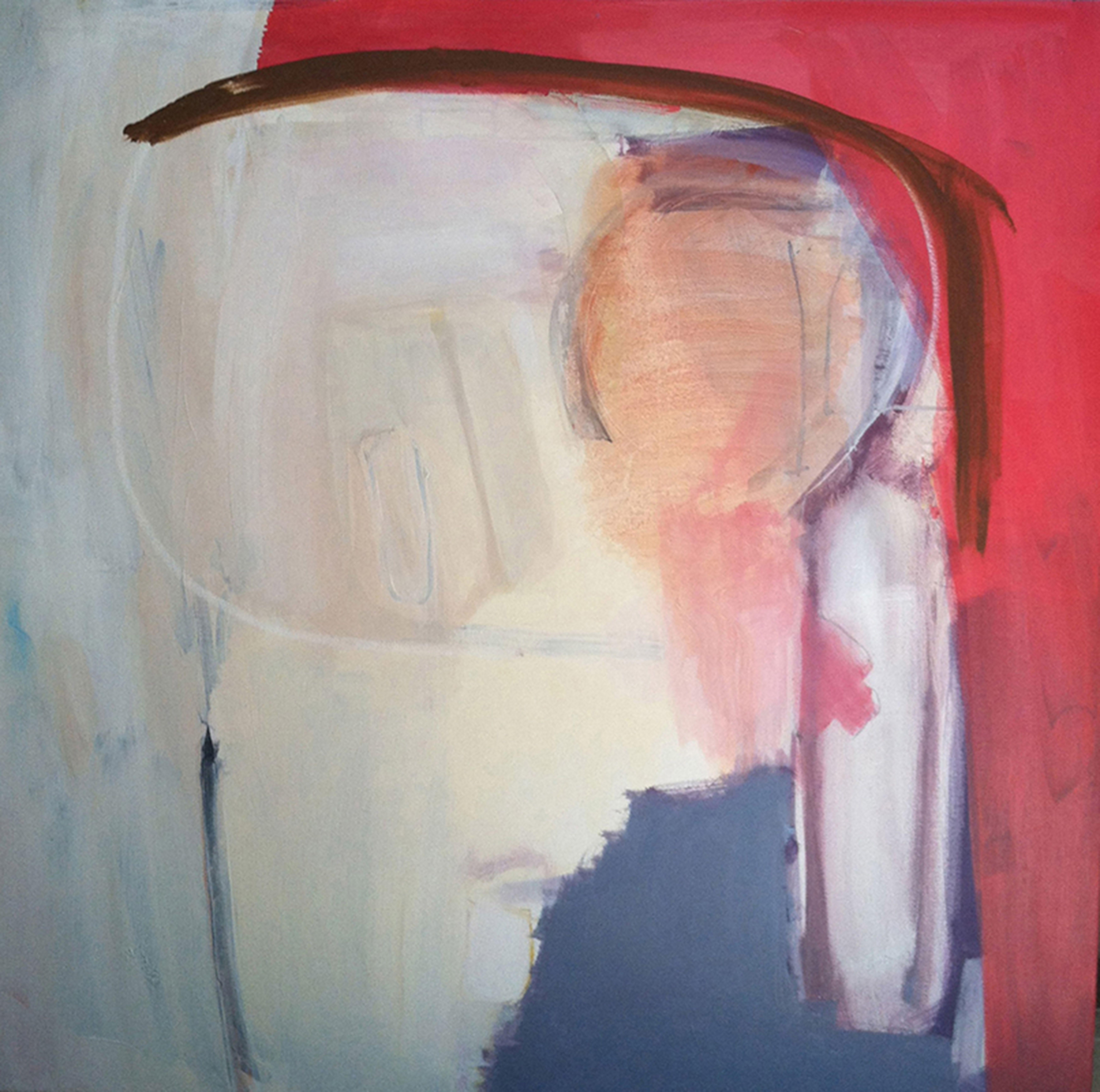 Elizabeth Nagle Abstract Painting - Moving On, Painting, Acrylic on Canvas