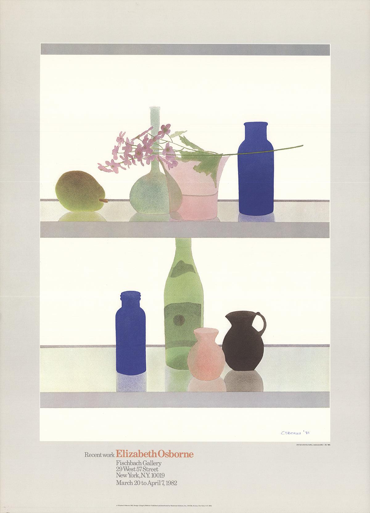 Elizabeth Osborne
Still Life with Blue Bottles
1982