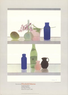 Elizabeth Osborne 
Still Life with Blue Bottles
 1982