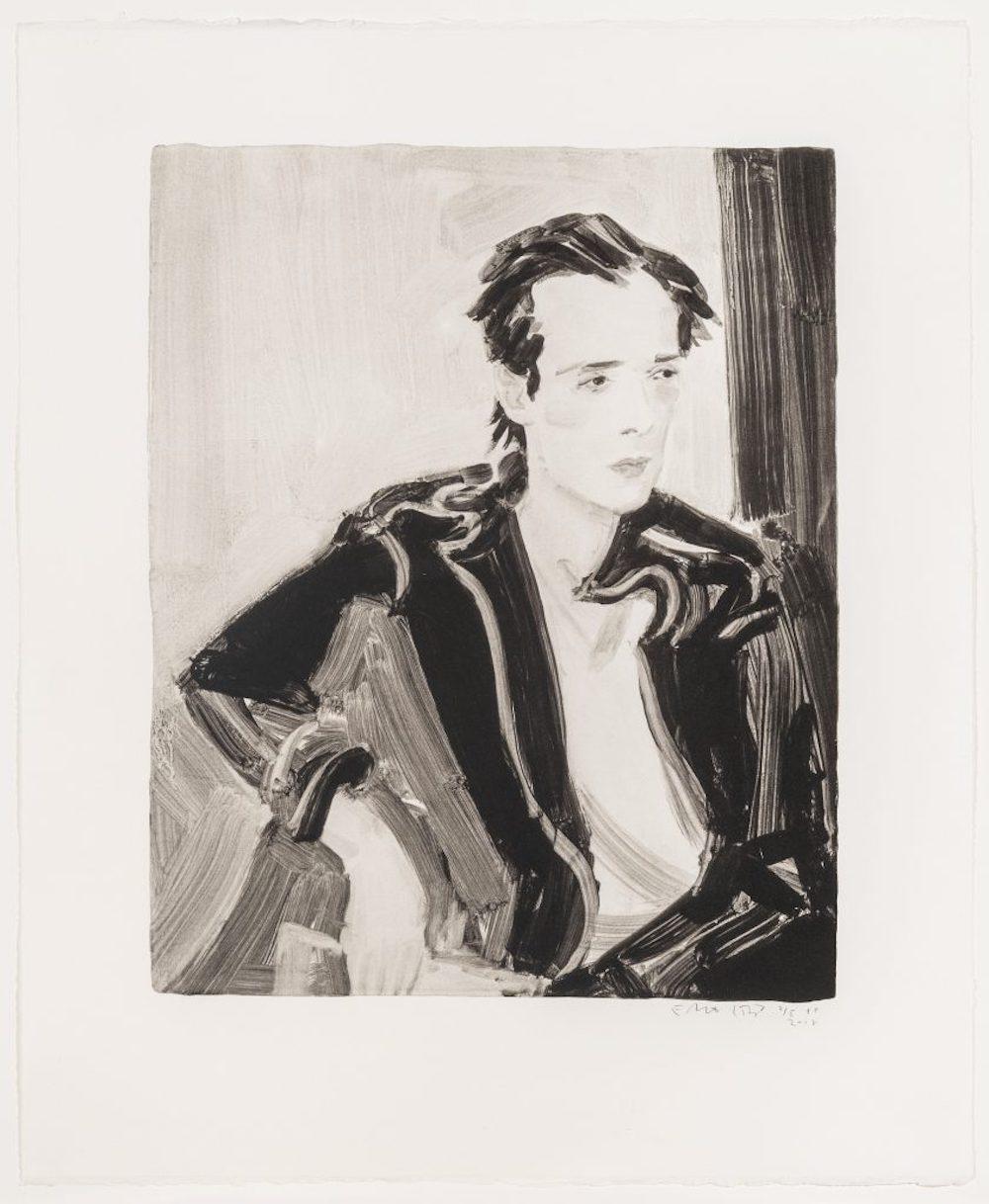 Elizabeth Peyton Portrait Print - Colin (de Land)