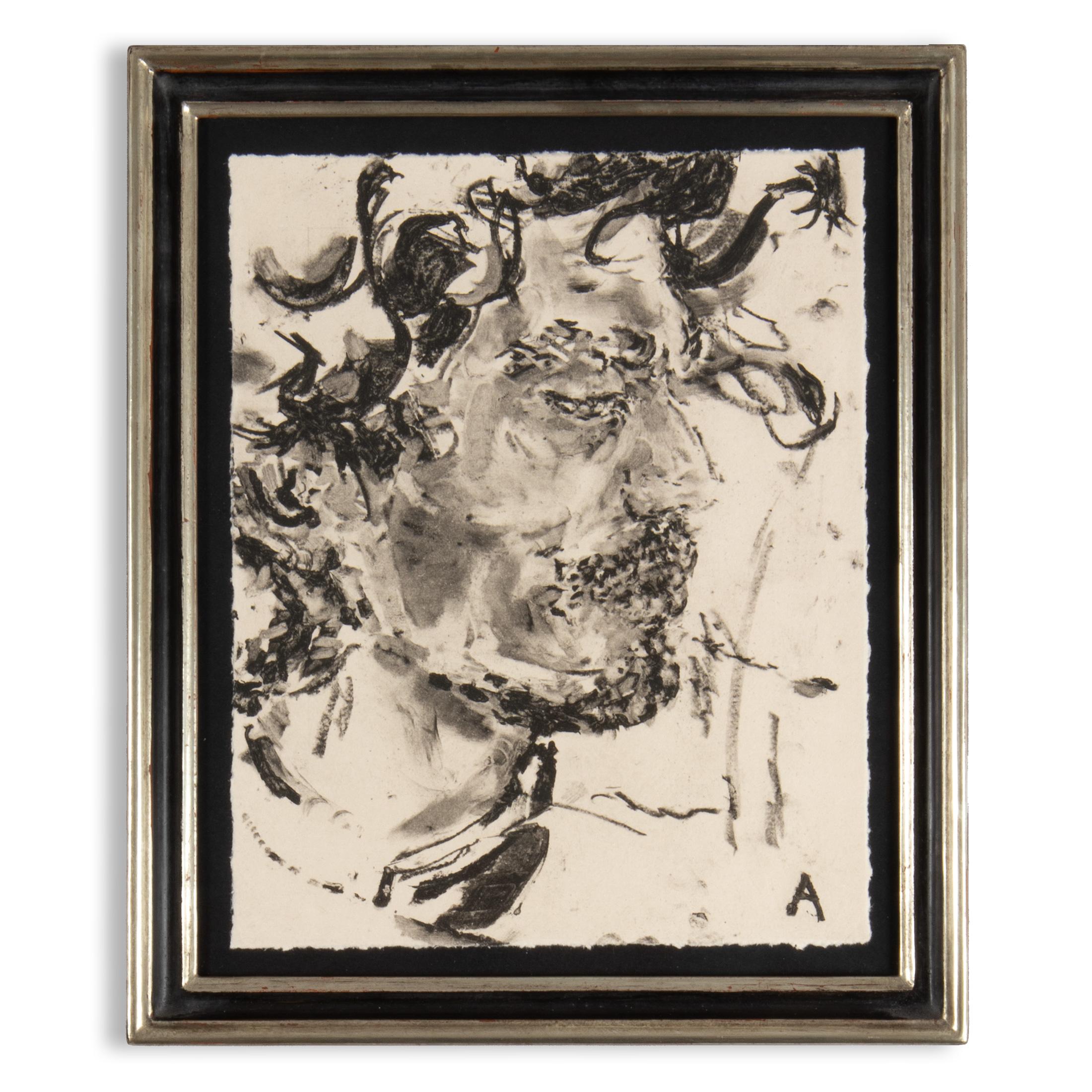 Elizabeth Peyton (Amerikanerin, geb. 1965)
Ang (Engel), 2024
Medium: Radierung auf Twinrocker-Papier
Abmessungen: 26,7 x 21,6 cm (10 1/2 x 8 1/2 in)
Auflage von 50 Stück: handsigniert und nummeriert
Zustand: Ausgezeichnet (gerahmt verkauft)