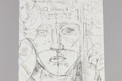 Elizabeth Peyton, Camille Claudel Flowers and Books - Signed Print