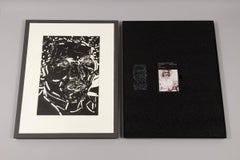 Elizabeth Peyton, Frederick Douglass - Signed Linocut Print, Pop Art, Portrait