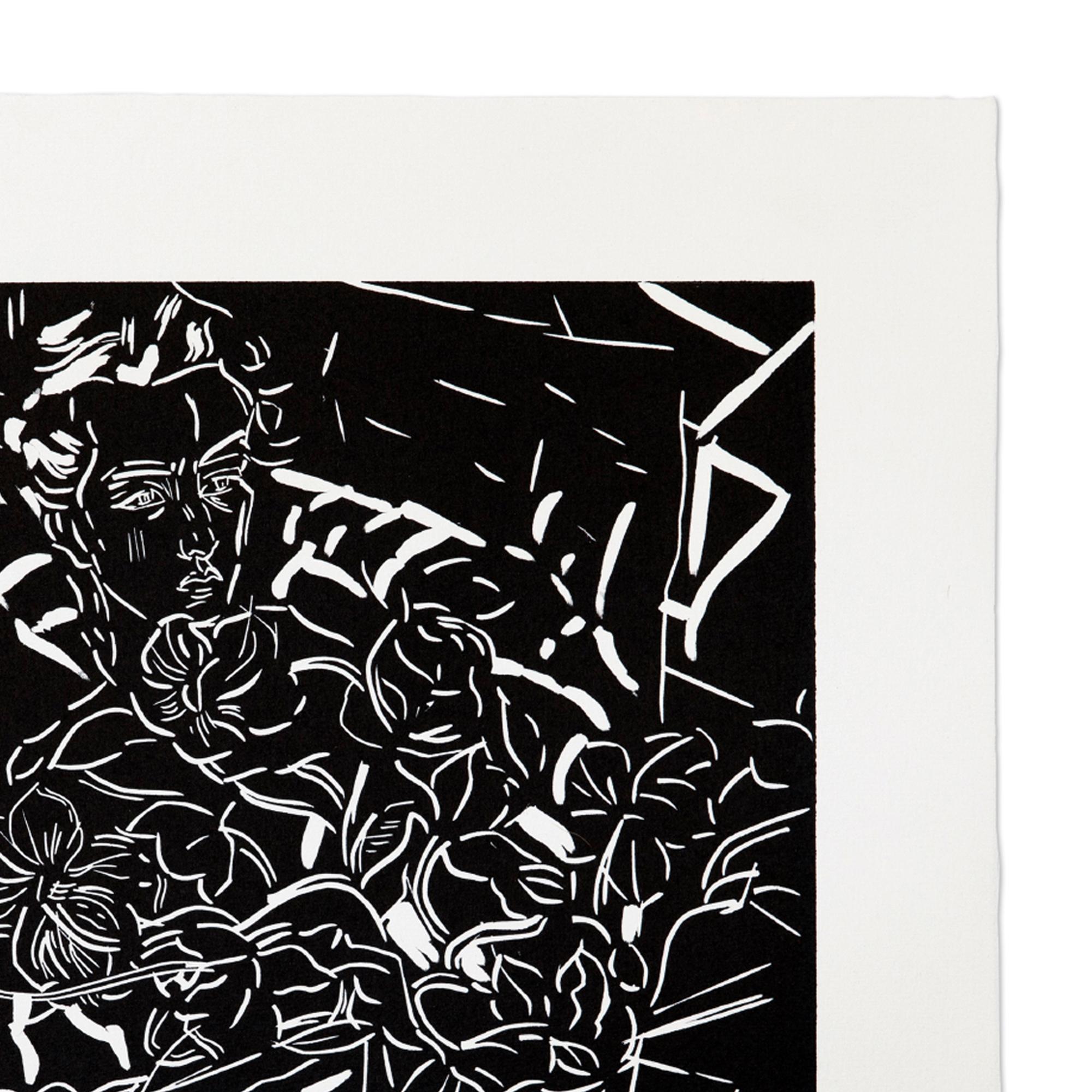 Elizabeth Peyton, Natura morta - Linocut, Arte contemporanea, Stampa firmata in vendita 1