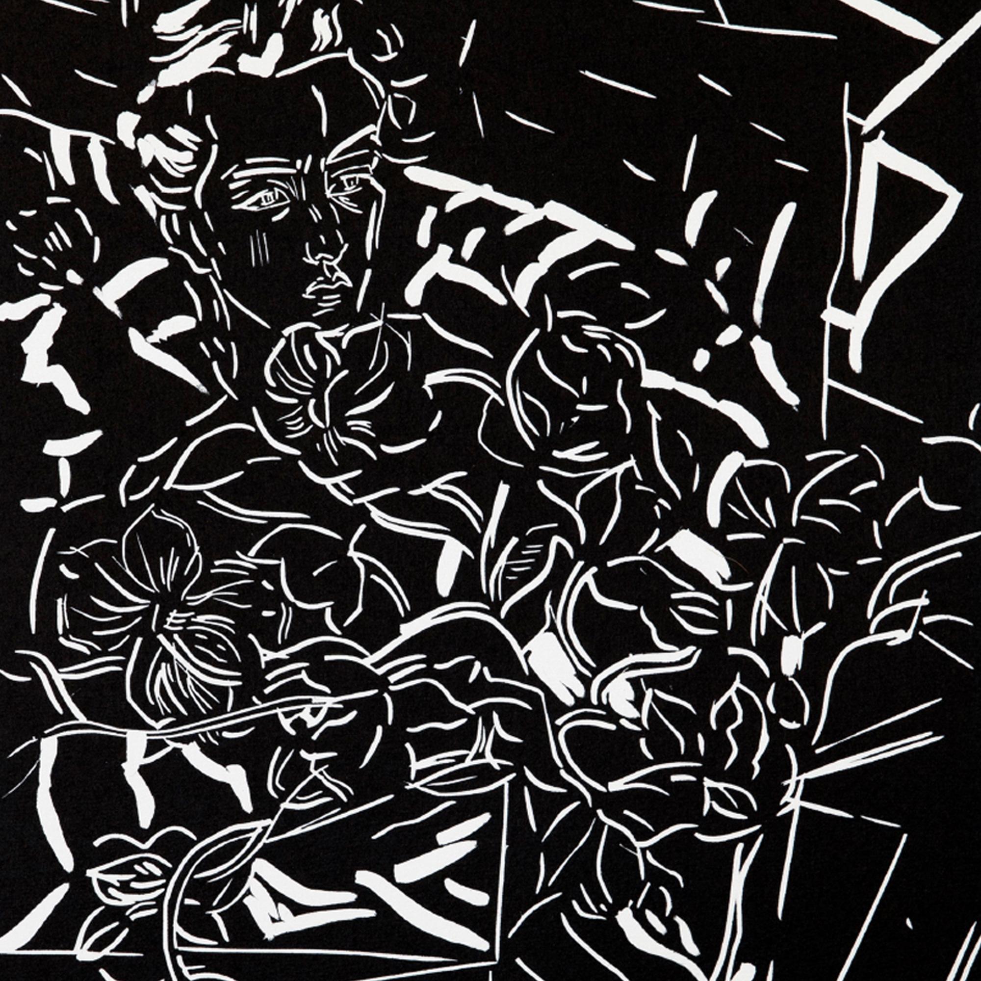 Elizabeth Peyton, Natura morta - Linocut, Arte contemporanea, Stampa firmata in vendita 4