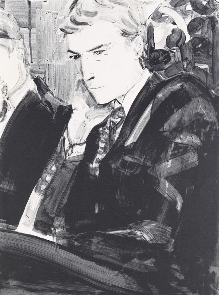 Elizabeth Peyton Portrait Print - Prince William
