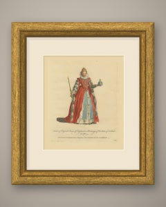 Elizabeth Queen of England as Protectress of Holland in 1585, Jefferys, 1757