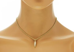 Elizabeth Rand 18K Yellow Gold Diamond Necklace