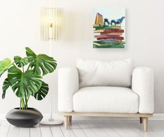 „Companions #2“ – Ölgemälde auf Leinwand, realistische Tierkunst, 37 x 28 cm