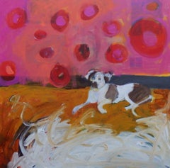 Peinture, acrylique sur toile « Dogess »