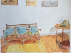 Summer House, Painting, Gouache on Paper