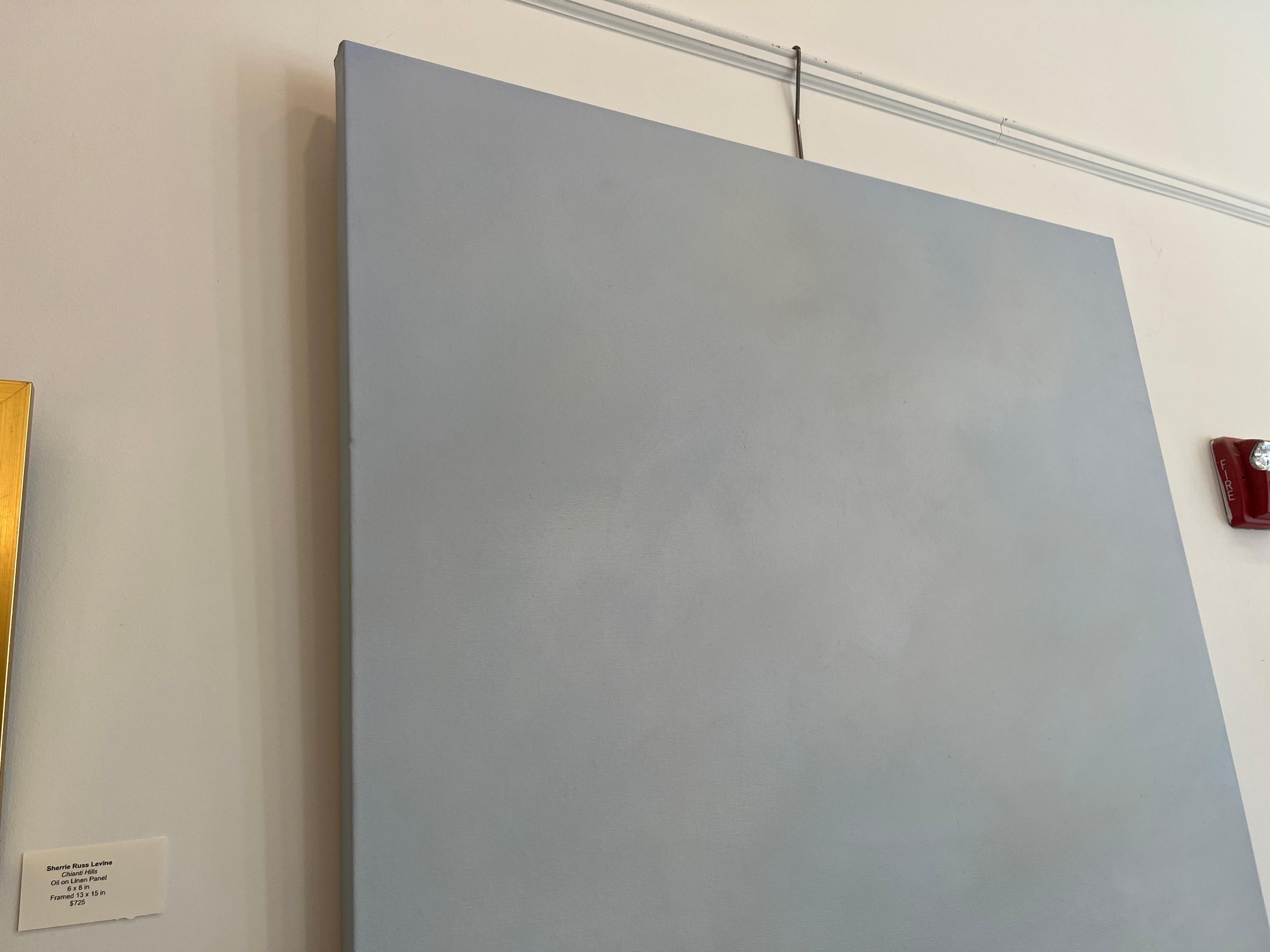 Causeway d'Elizabeth Stockton, grande peinture de paysage contemporain vertical 7