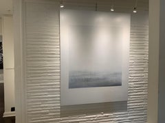Repose by Elizabeth Stockton, Contemporary Oil Painting in White