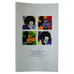 Elizabeth Taylor 60th Birthday Party at Disneyland Resort Goodie Bag - Rare 1992