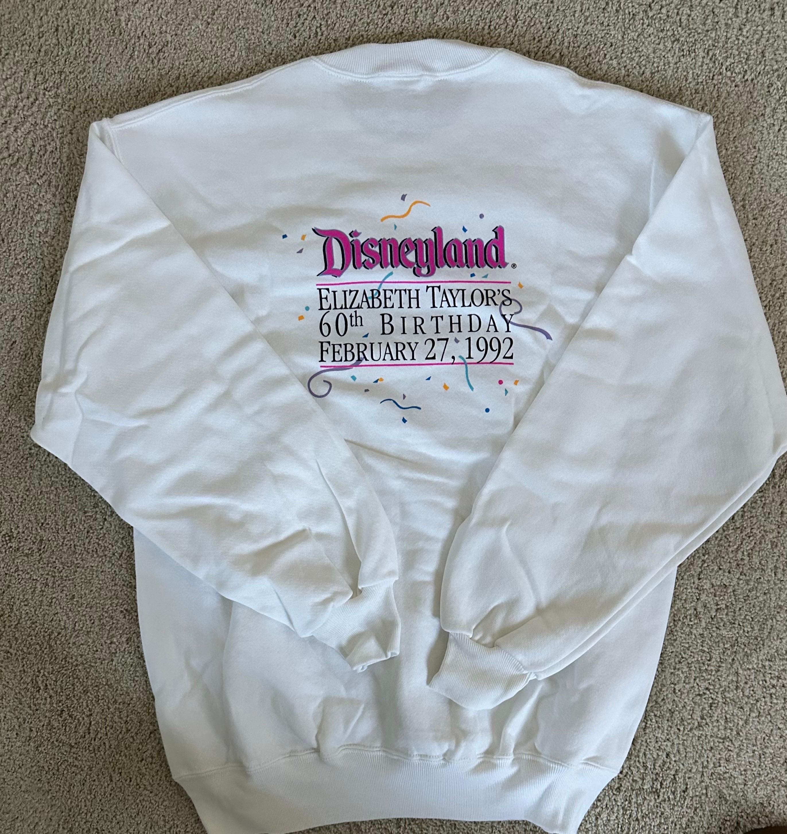Elizabeth Taylor 60th Birthday Party at Disneyland Resort Goodie Bag - Rare 1992 For Sale 3