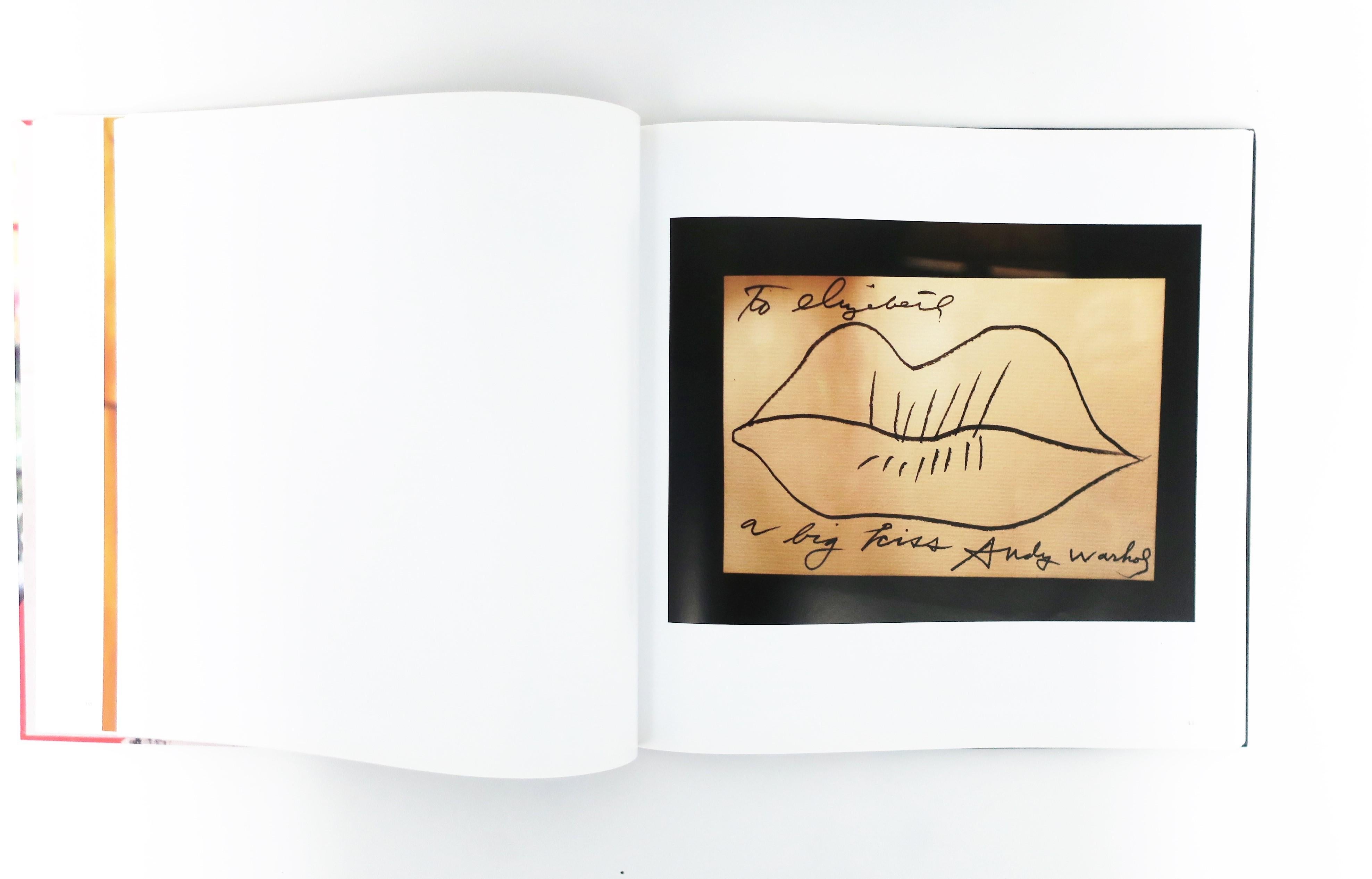 Andy Warhol Elizabeth Taylor Coffee Table Book, Signed 6