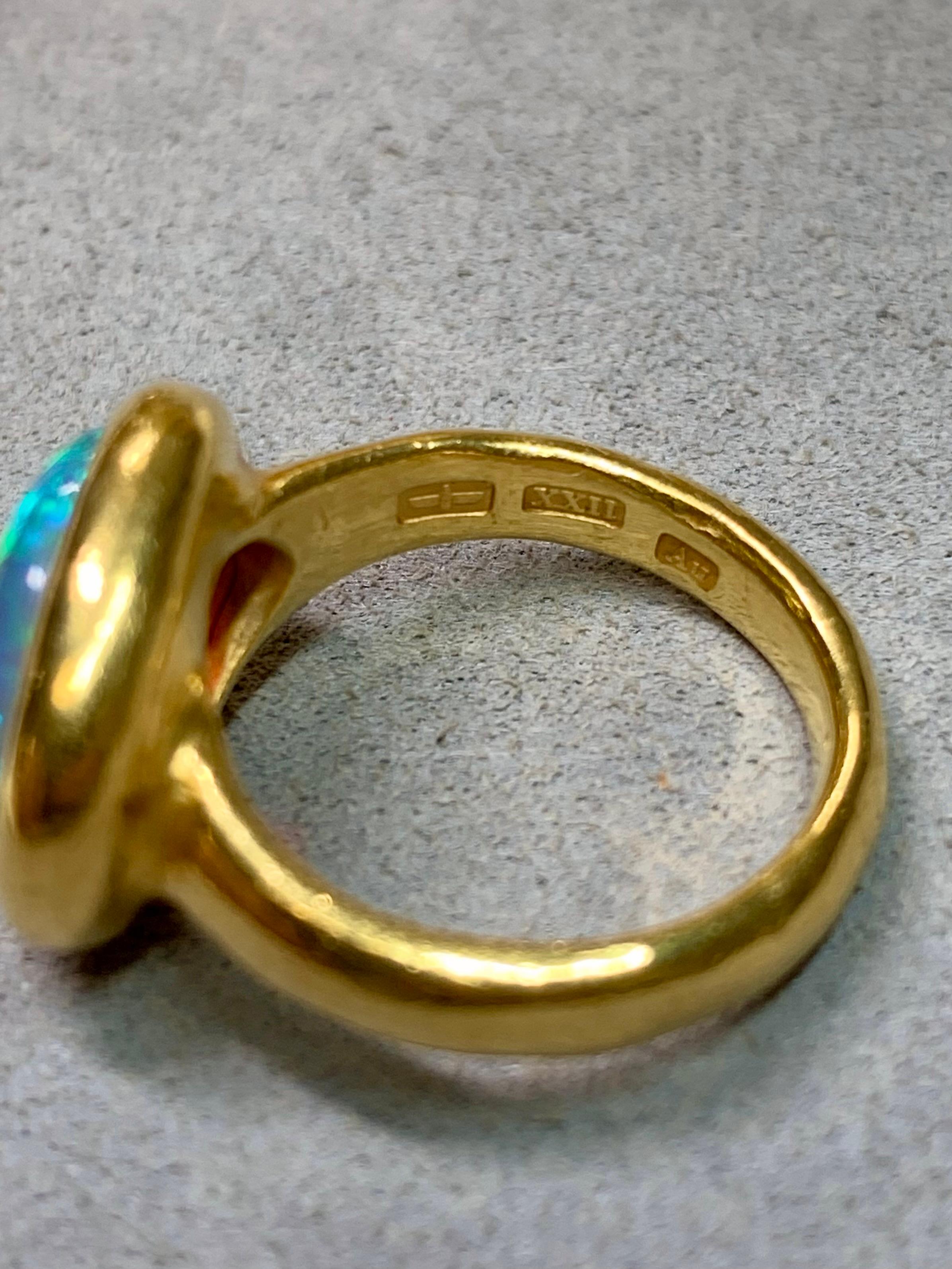 Elizabeth Taylor DARLENE De Sedle Oro 22K e Opale Suite di diamanti Christie's 2011 in vendita 9