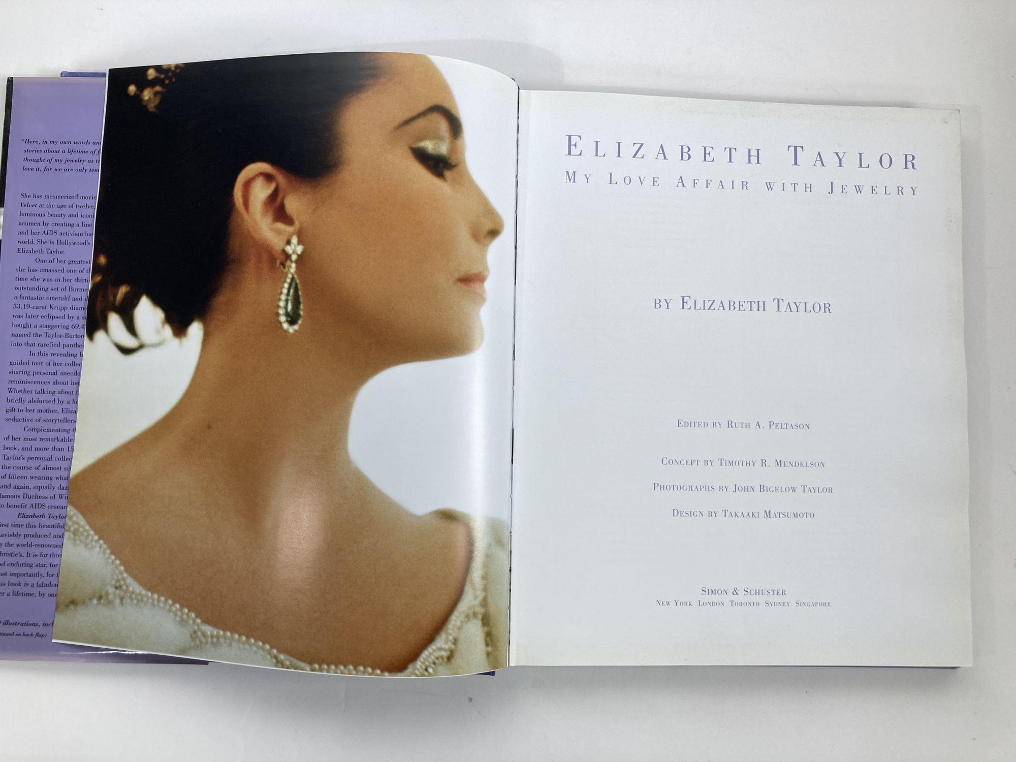 American Elizabeth Taylor My Love Affair with Jewelry 1st Edition Hardcover Book