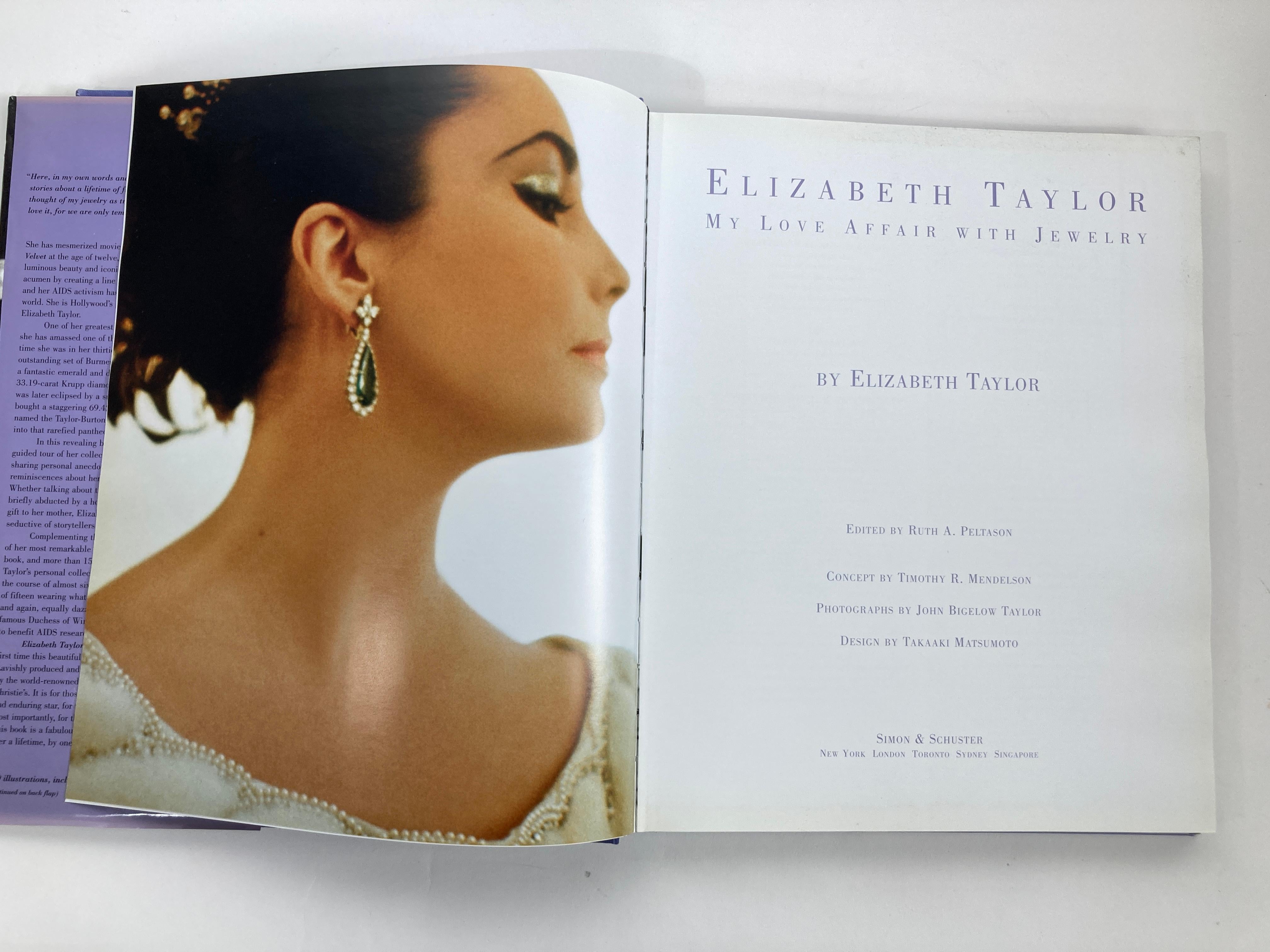 Elizabeth Taylor : My Love Affair With Jewelry, 1ère édition à couverture rigide Unisexe en vente