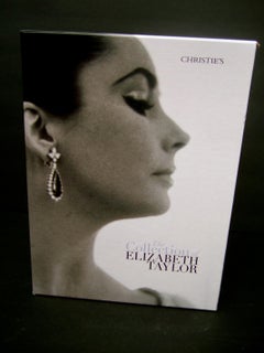 Elizabeth Taylor Conjunto de seis catálogos de bienes de Christie's c 2011