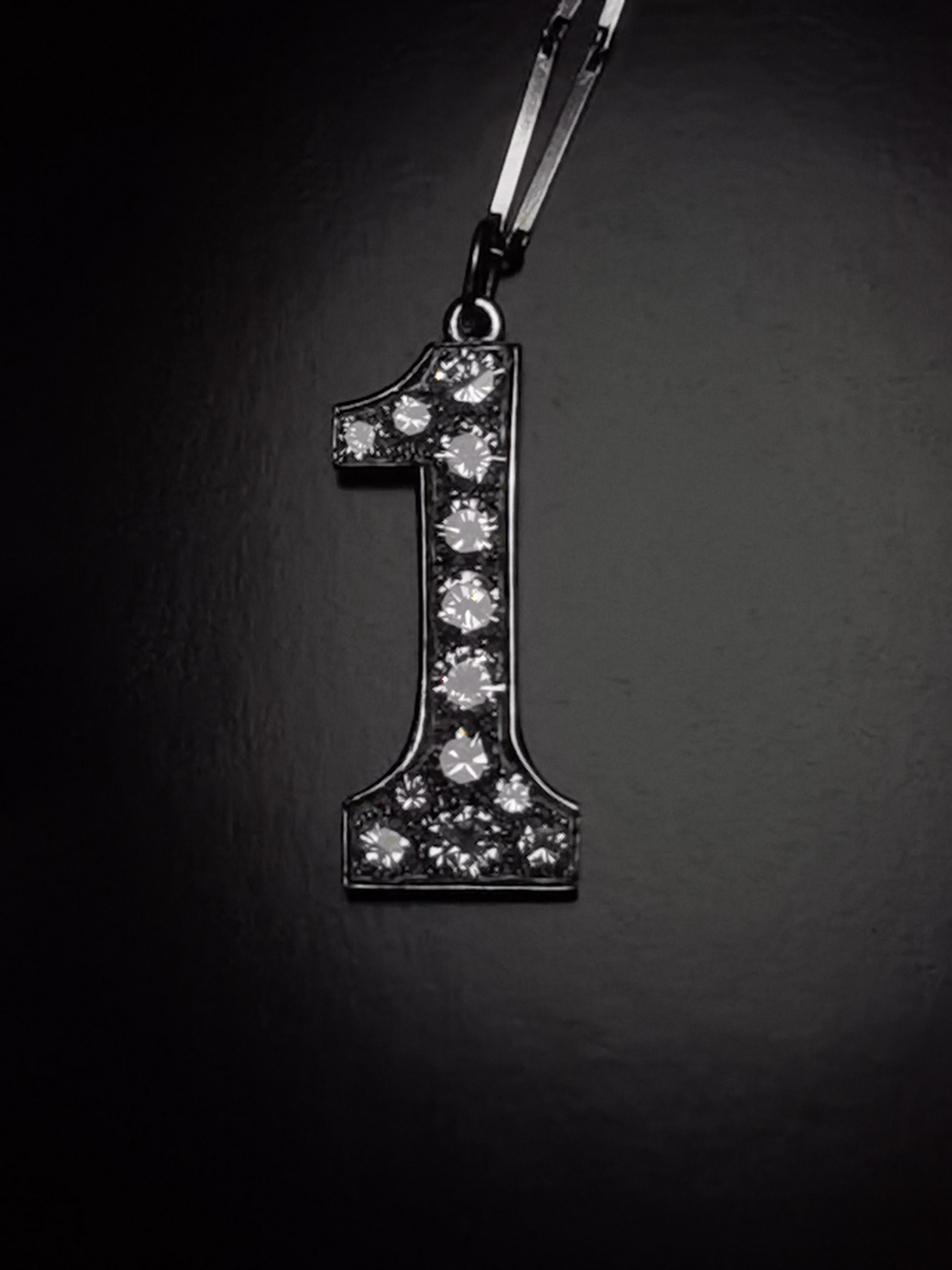 Elizabeth Taylor's Diamond Platinum Pendant Necklace, Christie's 2011 Auction For Sale 7