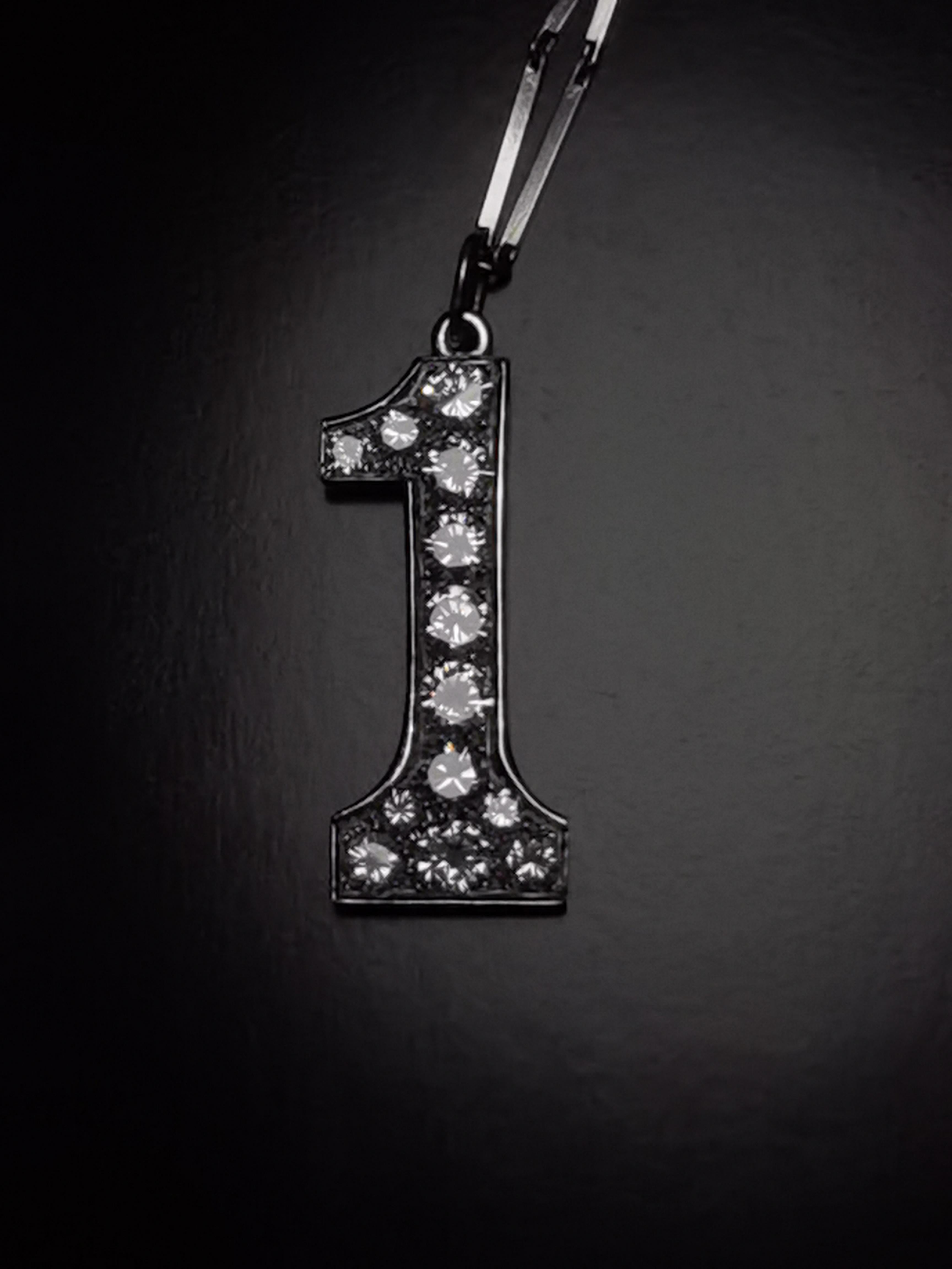 Elizabeth Taylor's Diamond Platinum Pendant Necklace, Christie's 2011 Auction For Sale 10