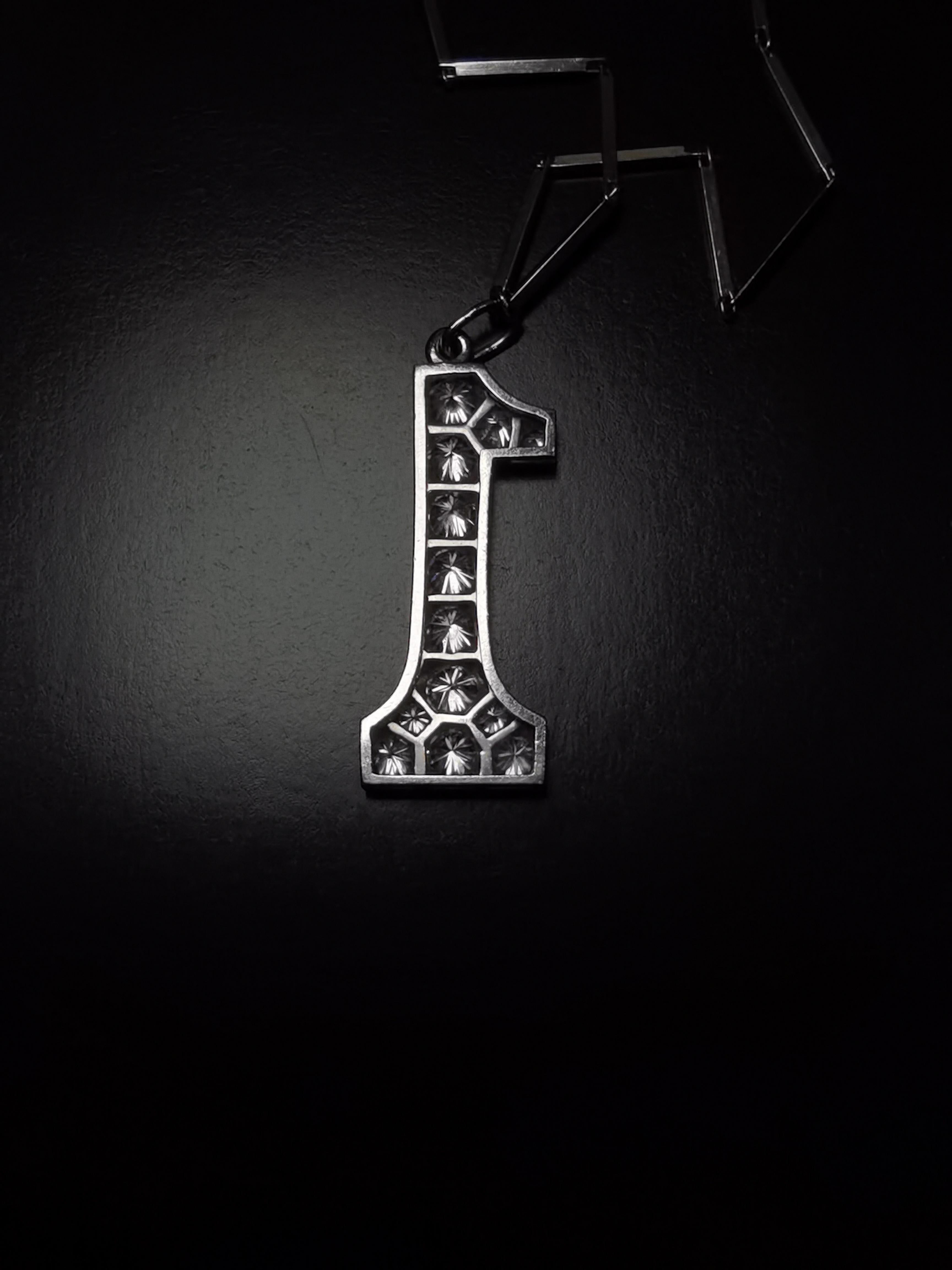 Elizabeth Taylor's Diamond Platinum Pendant Necklace, Christie's 2011 Auction For Sale 12