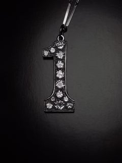 Elizabeth Taylor's Diamond Platinum Pendant Necklace, Christie's 2011 Auction