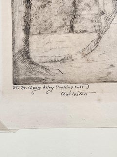 St. Michael's Alley (Looking East)