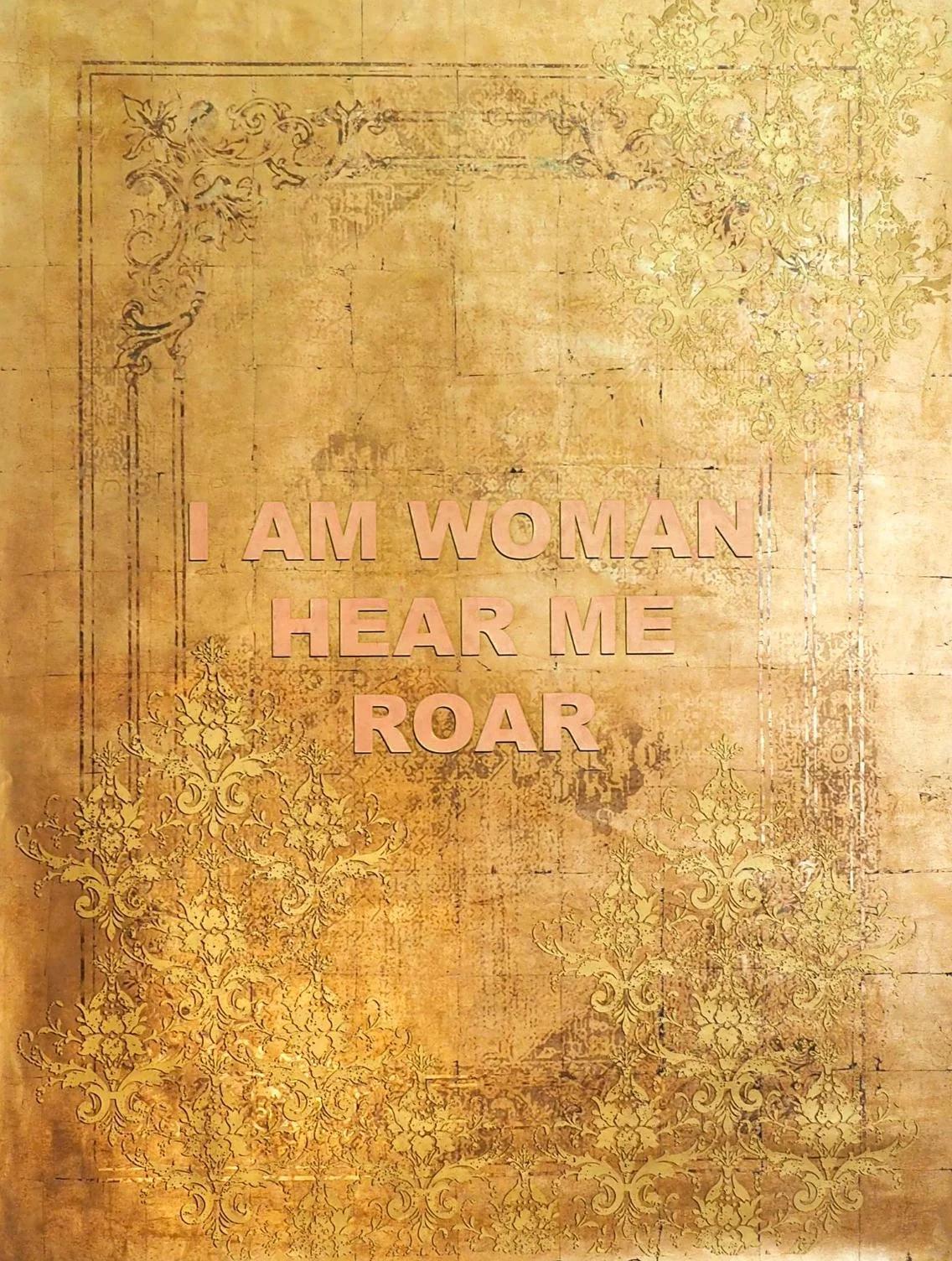 I Am Woman, Hear Me Roar (22k) - Painting by Elizabeth Waggett