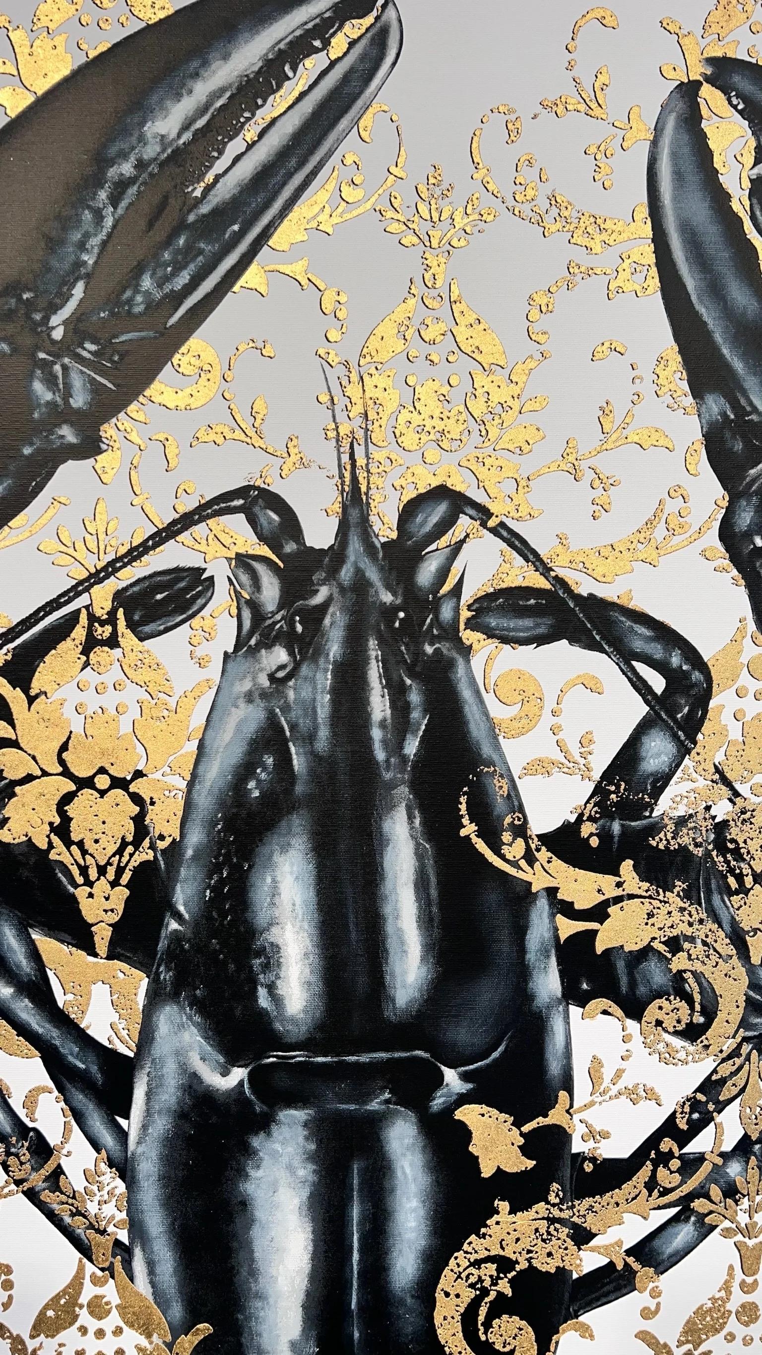 ELISABETH WAGGETT
Bereit, 2023
Signiert vom Künstler
Öl und Acryl auf Leinwand mit 22k Gold
60 x 40 Zoll, gerahmt
Dieses Stück ist einzigartig.

Dieses Werk ist derzeit auf der Art Angels Los Angeles zu sehen. 