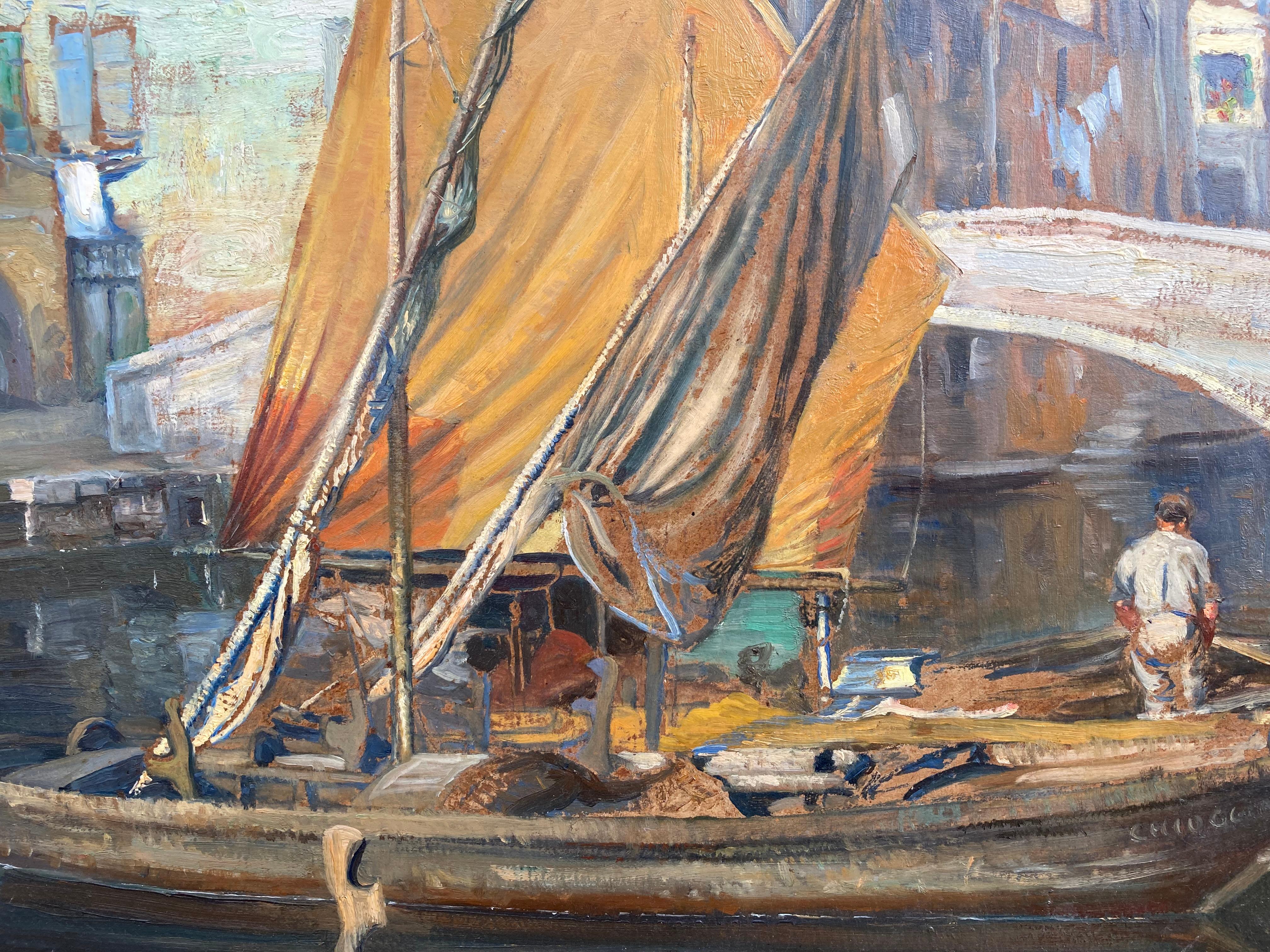 1923 boat scene