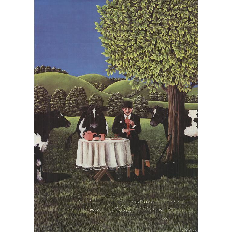 Original-Ausstellungsplakat für 