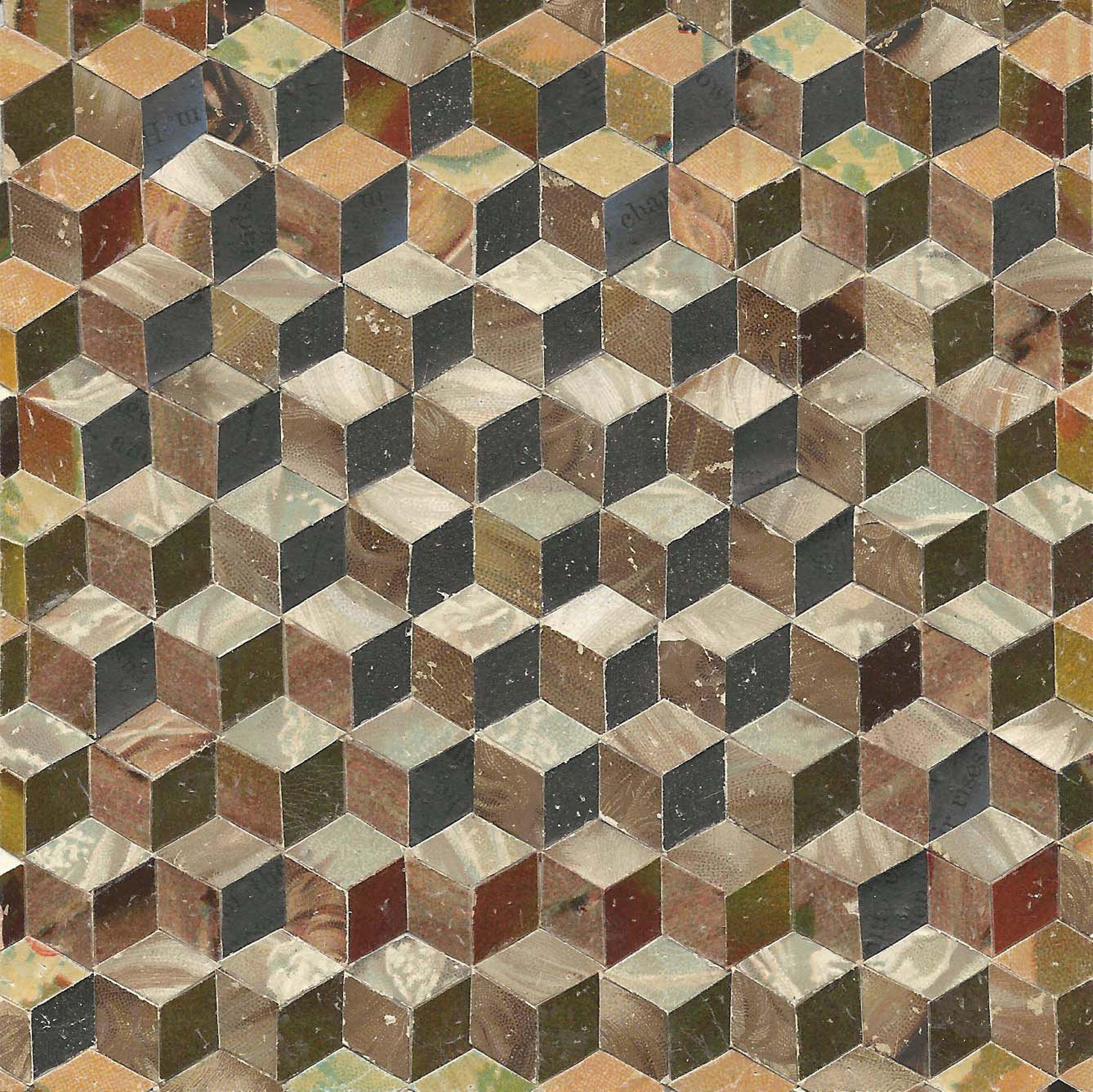 Yantra #10, tecnica mista su carta - Mixed Media Art di Elizabeth Yarosz-Ash