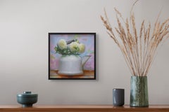 "Market Flowers IV" Original Realist Floral Still-Life Oil Painting
