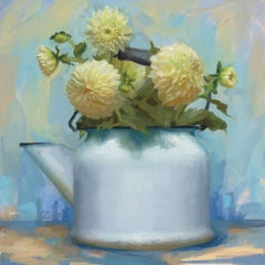 "Market Flowers V" Original Realist Floral Still-Life Oil Painting