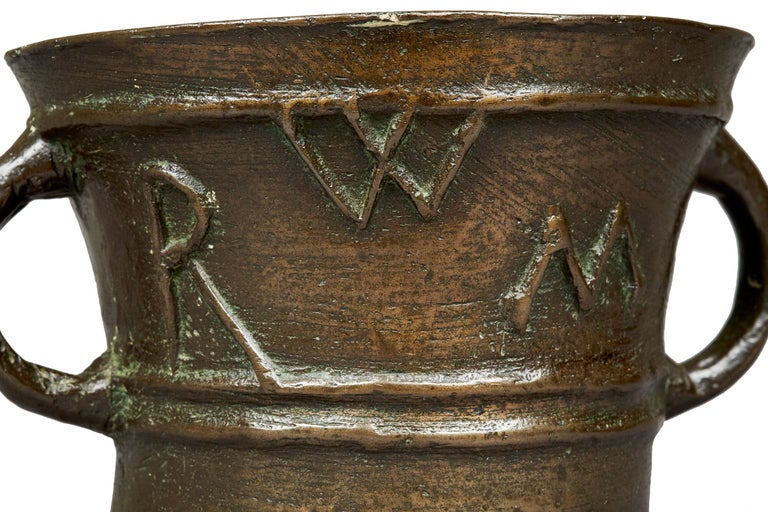 Elizabethan / James I Lead Bronze Mortar, English, circa 15901615 at