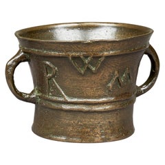 Elizabethan / James I Lead Bronze Mortar, English, circa 1590-1615