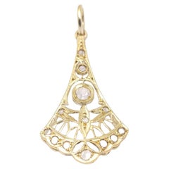Used Elizabethan Pendant 1880 with Diamonds