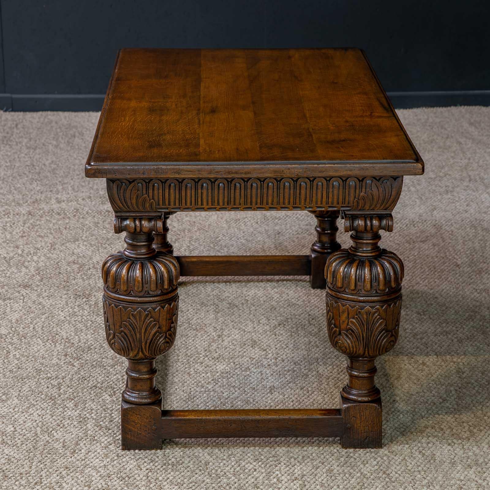 Elizabethan Style Oak Refectory Table 3
