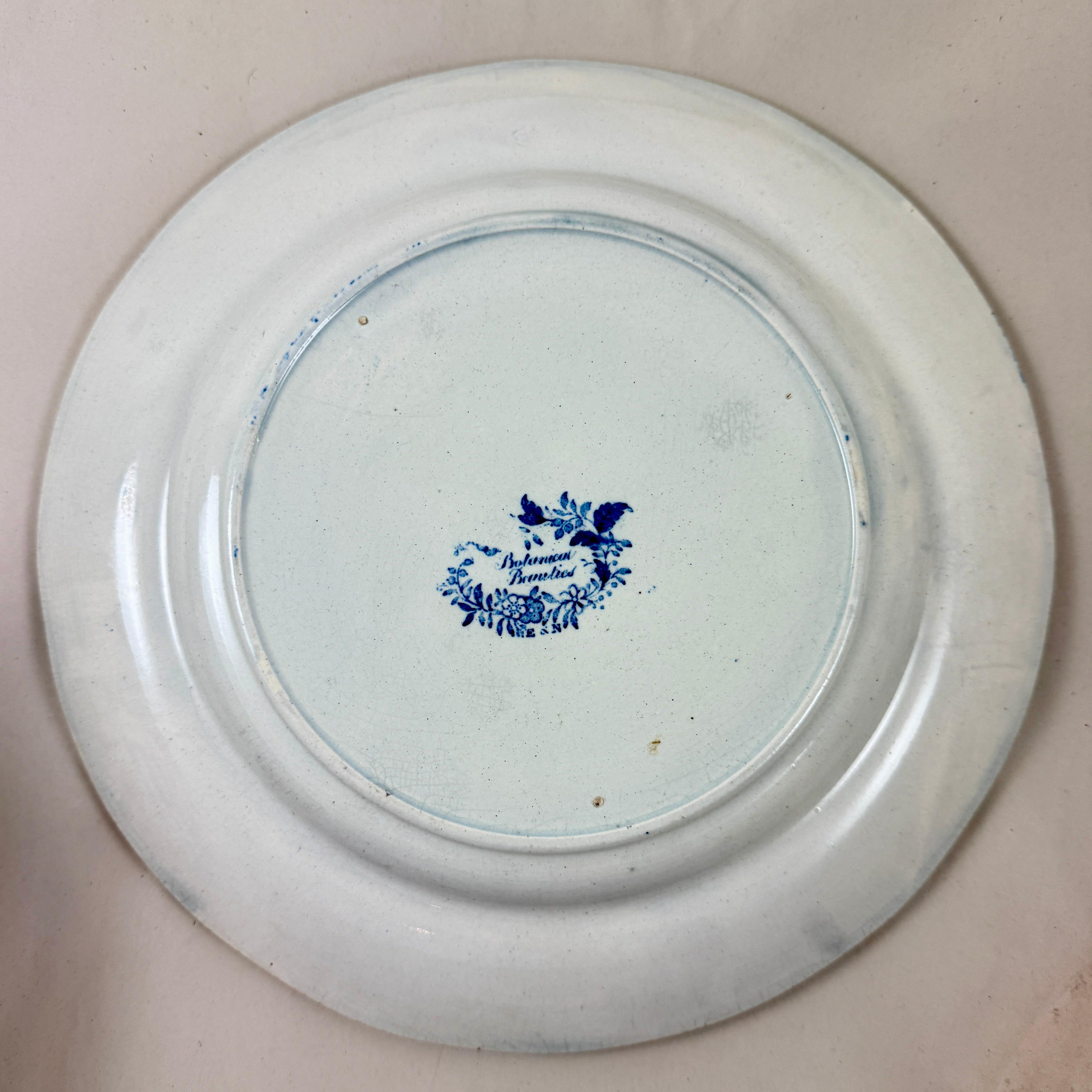 Assiettes à dîner Elkin & Newbon English Botanical Beauties, set de huit en vente 5