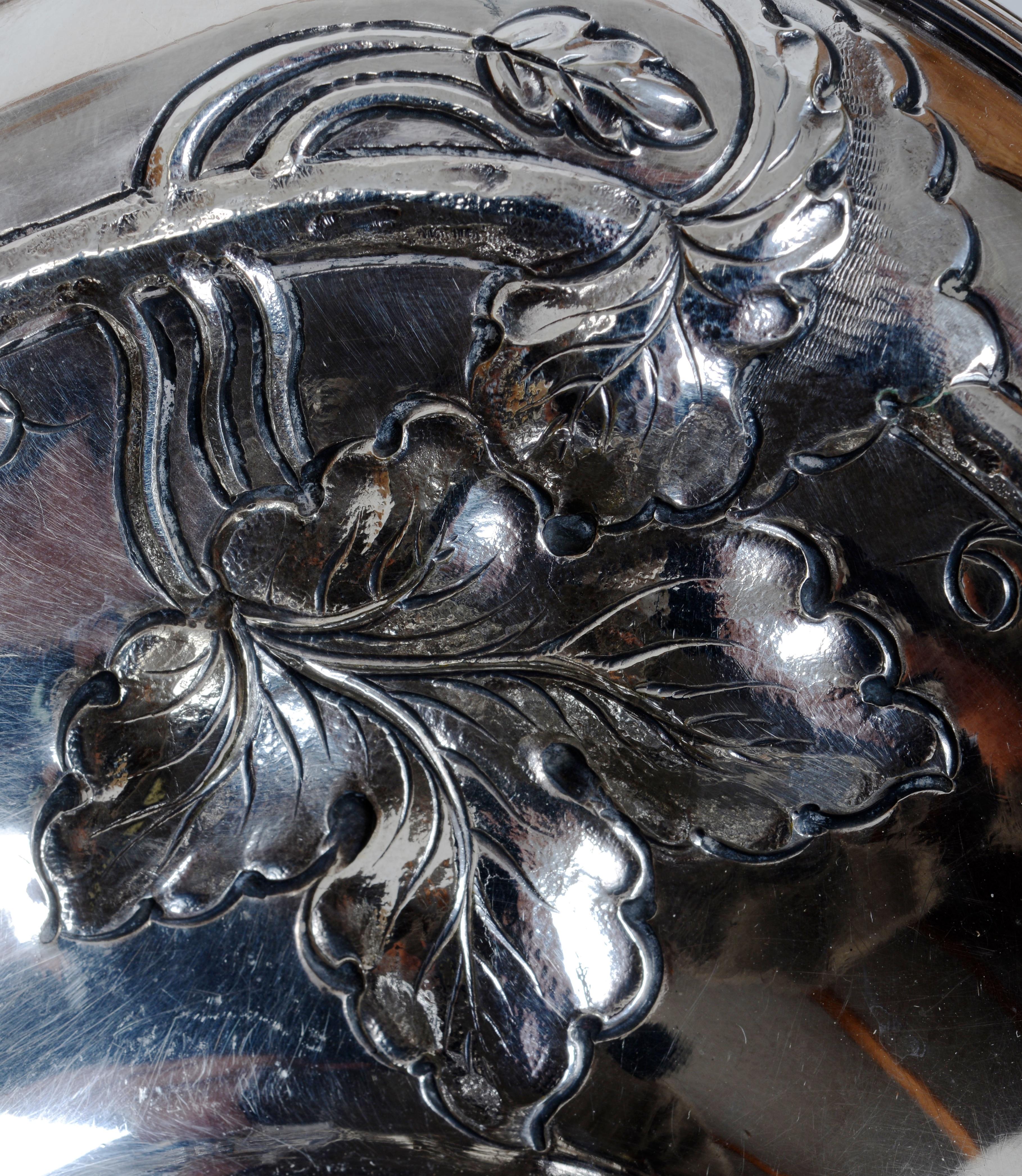 Elkington & Co Heavy Silver Plated Oblong Shaped Sided Cake Basket c1906 en vente 1