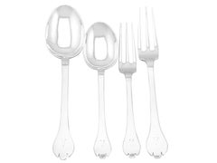 Antique Sterling Silver Flatware Set for 10 by Elkington & Co, 1910