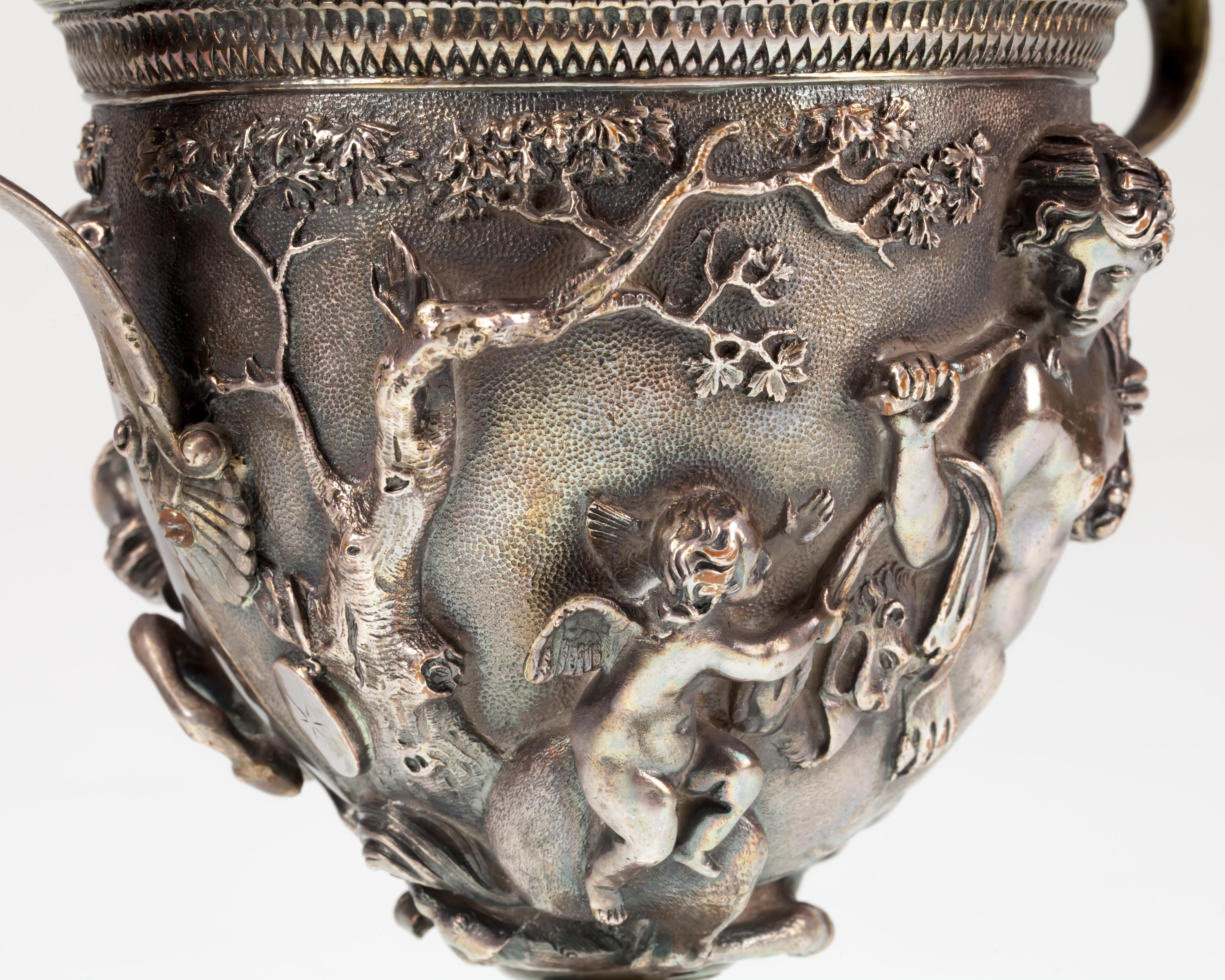 roman silver cup