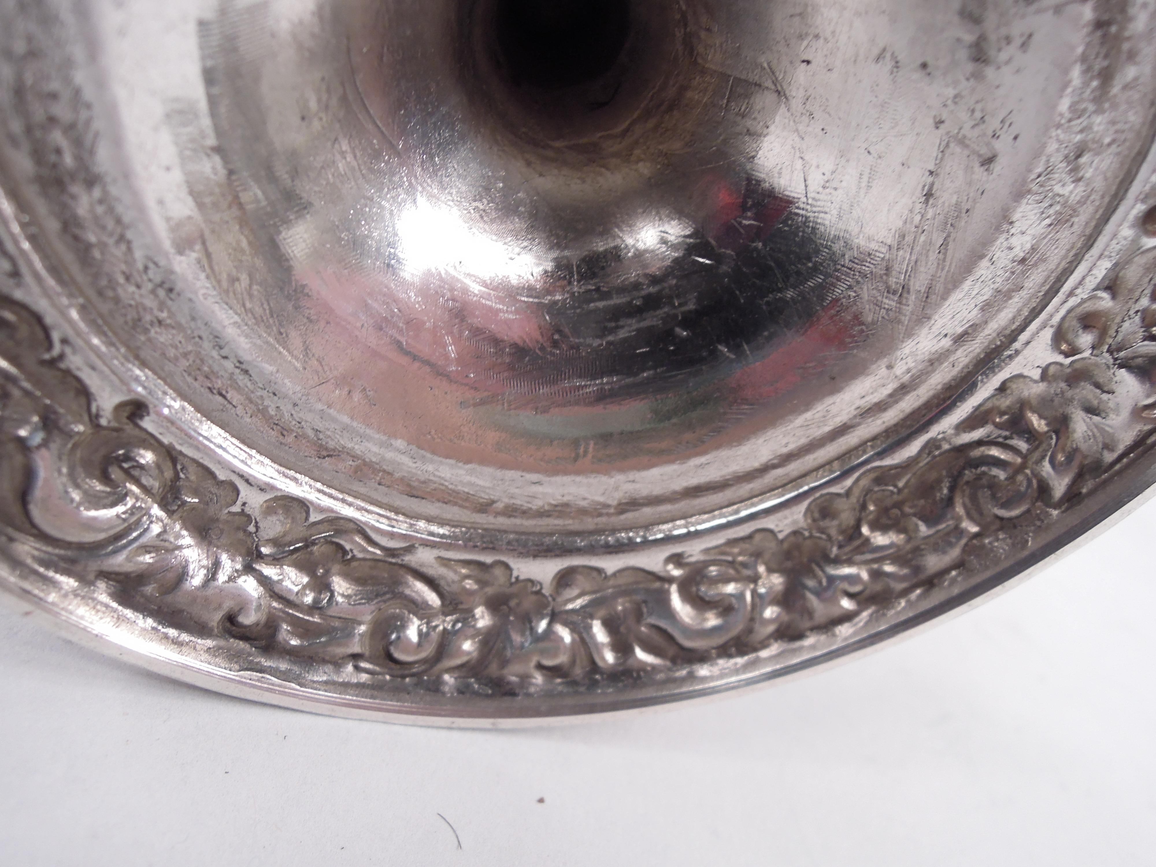 Mid-19th Century Elkington English Victorian Classical Sterling Silver Goblet, 1859 For Sale