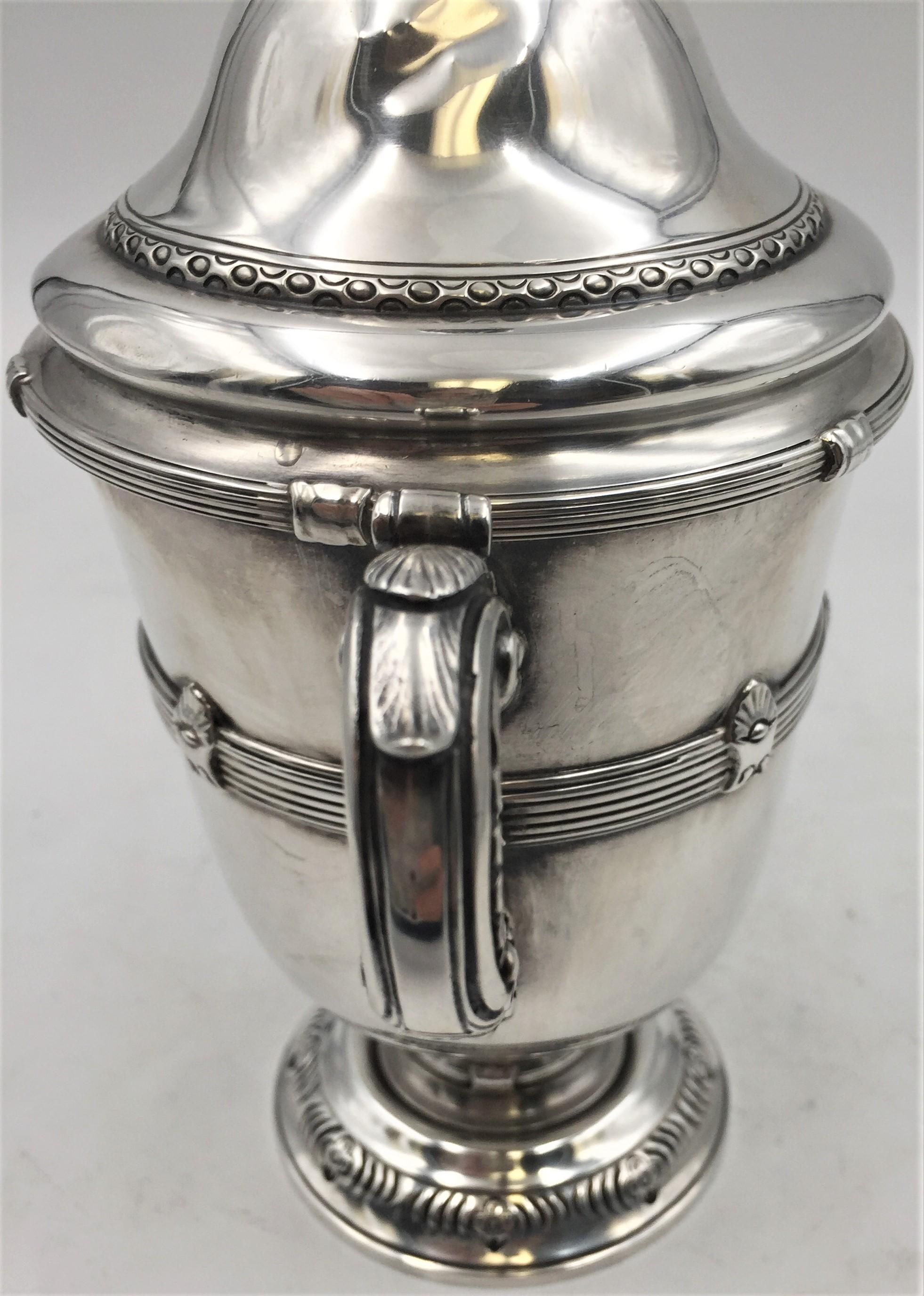 Elkington Royal Silversmith English Sterling Silver 1923 Trophy Centerpiece In Good Condition In New York, NY