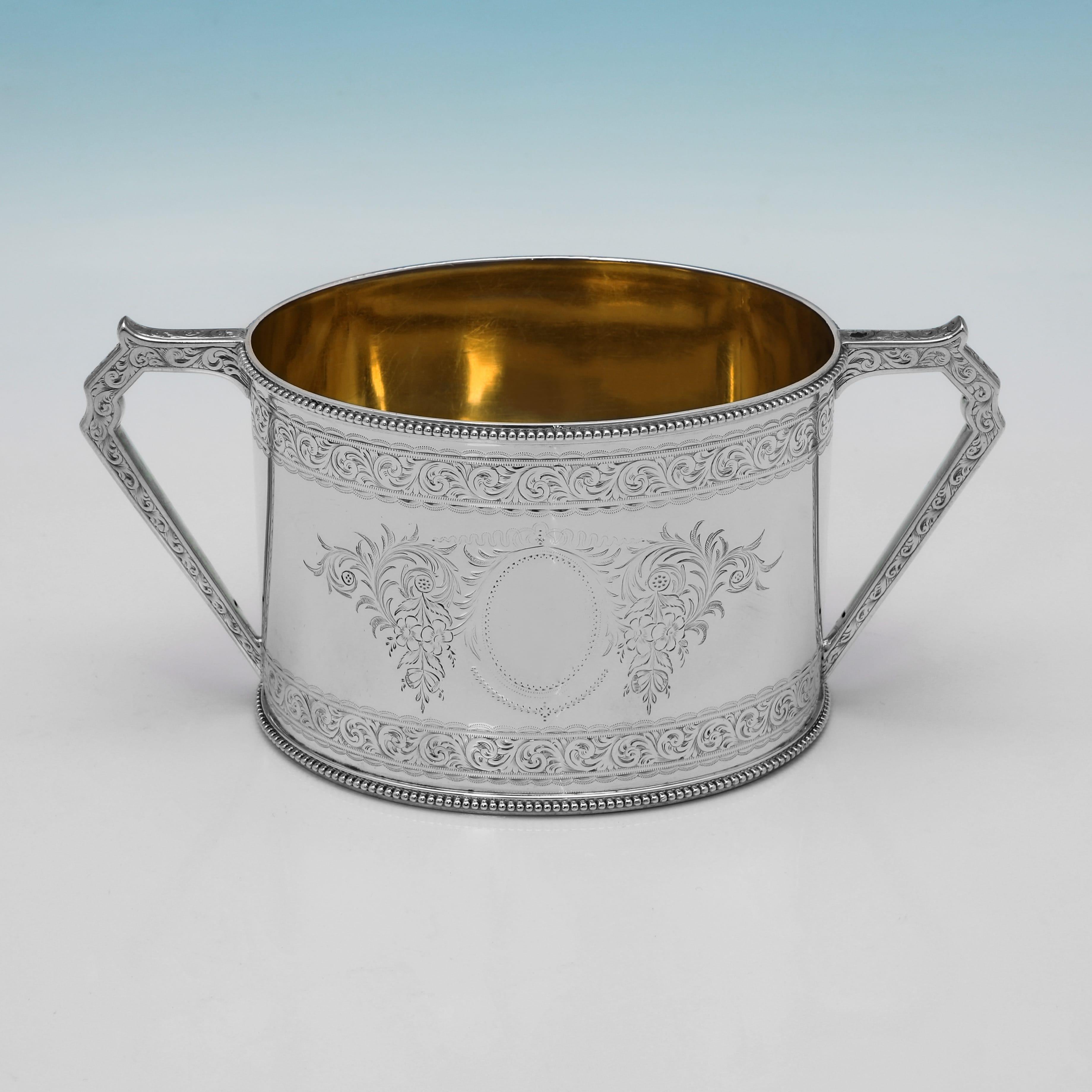 Elkington - Servizio da tè vittoriano in argento sterling realizzato nel 1875 in vendita 1